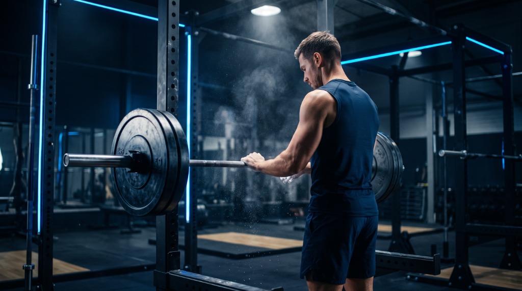 Preparazione Allenamento in Palestra con Bilanciere